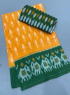  MG113-01 Plain Linen Digital Printed Non Catalog Sarees Manufacturers